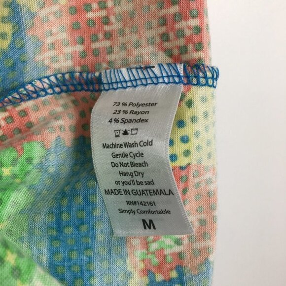 LulaRoe Irma Tunic Abstract Medium NWT - Picture 6 of 10